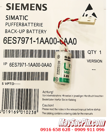 Siemens 6ES7971-1AA00-0AA0; Pin nuôi nguồn Siemens 6ES7971-1AA00-0AA0 1/2AA 1200mAh